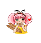 Ladybug girl（個別スタンプ：22）