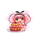 Ladybug girl（個別スタンプ：23）