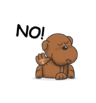 Pure life of Brown Doggy（個別スタンプ：5）