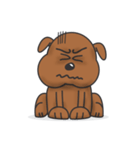 Pure life of Brown Doggy（個別スタンプ：6）