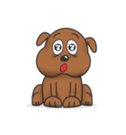 Pure life of Brown Doggy（個別スタンプ：10）