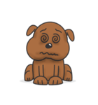 Pure life of Brown Doggy（個別スタンプ：16）