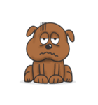 Pure life of Brown Doggy（個別スタンプ：21）