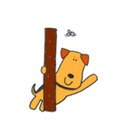 エアデールテリアのピッピ2（個別スタンプ：6）