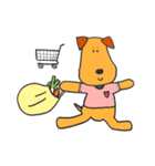 エアデールテリアのピッピ2（個別スタンプ：12）