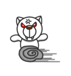Big nose dog and fox bear-Life languages（個別スタンプ：36）