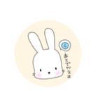 無表情なうさぎのミミちゃん（個別スタンプ：23）