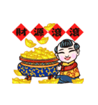 Chinese New Year greetings language（個別スタンプ：13）