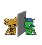 Pi pup ＆ Ei up（個別スタンプ：13）