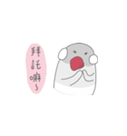 Kis Java sparrow（個別スタンプ：7）