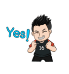 The best footballer（個別スタンプ：6）
