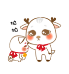 Babe Deer ＆ Lucky Cat（個別スタンプ：5）