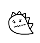 dinosaur face（個別スタンプ：6）