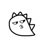 dinosaur face（個別スタンプ：11）
