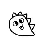dinosaur face（個別スタンプ：12）