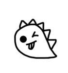 dinosaur face（個別スタンプ：16）