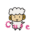 Tienhsi has a sheep family！！！（個別スタンプ：9）