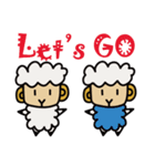 Tienhsi has a sheep family！！！（個別スタンプ：14）