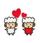 Tienhsi has a sheep family！！！（個別スタンプ：20）