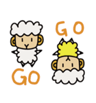 Tienhsi has a sheep family！！！（個別スタンプ：33）