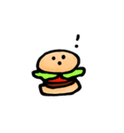 Adorable burger（個別スタンプ：1）