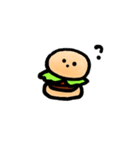 Adorable burger（個別スタンプ：2）
