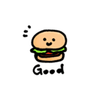 Adorable burger（個別スタンプ：3）