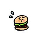 Adorable burger（個別スタンプ：7）