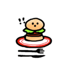 Adorable burger（個別スタンプ：10）