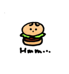 Adorable burger（個別スタンプ：13）