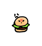 Adorable burger（個別スタンプ：16）