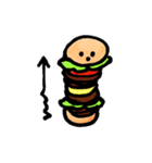 Adorable burger（個別スタンプ：21）