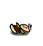 Adorable burger（個別スタンプ：22）
