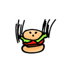 Adorable burger（個別スタンプ：24）