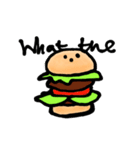 Adorable burger（個別スタンプ：26）