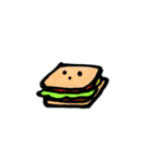 Adorable burger（個別スタンプ：31）