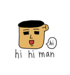 hi hi man ＆ bye bye mouse（個別スタンプ：1）