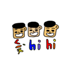 hi hi man ＆ bye bye mouse（個別スタンプ：8）
