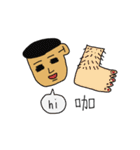 hi hi man ＆ bye bye mouse（個別スタンプ：11）