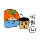 hi hi man ＆ bye bye mouse（個別スタンプ：17）