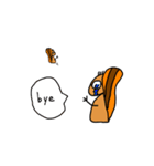 hi hi man ＆ bye bye mouse（個別スタンプ：21）