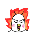 Gorgeous debut Is a chicken（個別スタンプ：11）