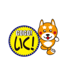 柴犬の使えそうなスタンプ（個別スタンプ：9）