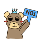 be ..a bear..（個別スタンプ：3）