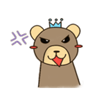 be ..a bear..（個別スタンプ：11）