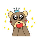 be ..a bear..（個別スタンプ：34）