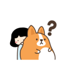 Belly Corgi コーギー 「 動く！ 」（個別スタンプ：2）