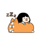 Belly Corgi コーギー 「 動く！ 」（個別スタンプ：12）