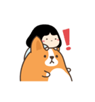 Belly Corgi コーギー 「 動く！ 」（個別スタンプ：23）