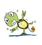 Jumping turtle 2（個別スタンプ：25）